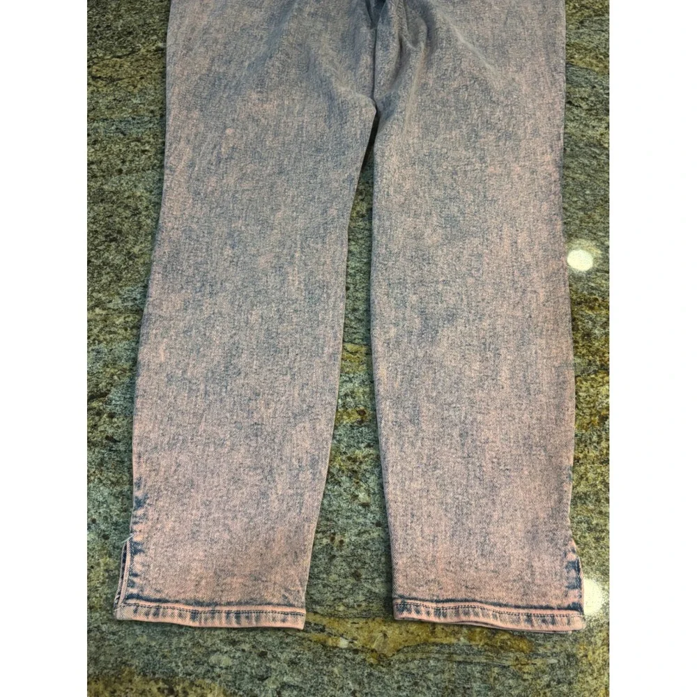 Old Navy Rockstar Super Skinny High Rise‎ Jeans Pink Acid Wash Size 16 Tall